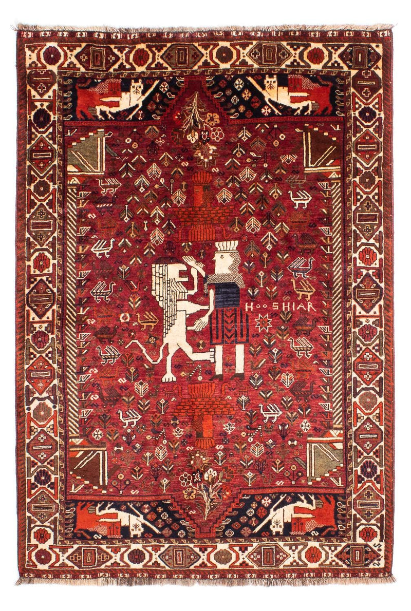 Tappeto Persero - Nomade - 220 x 145 cm - rosso scuro