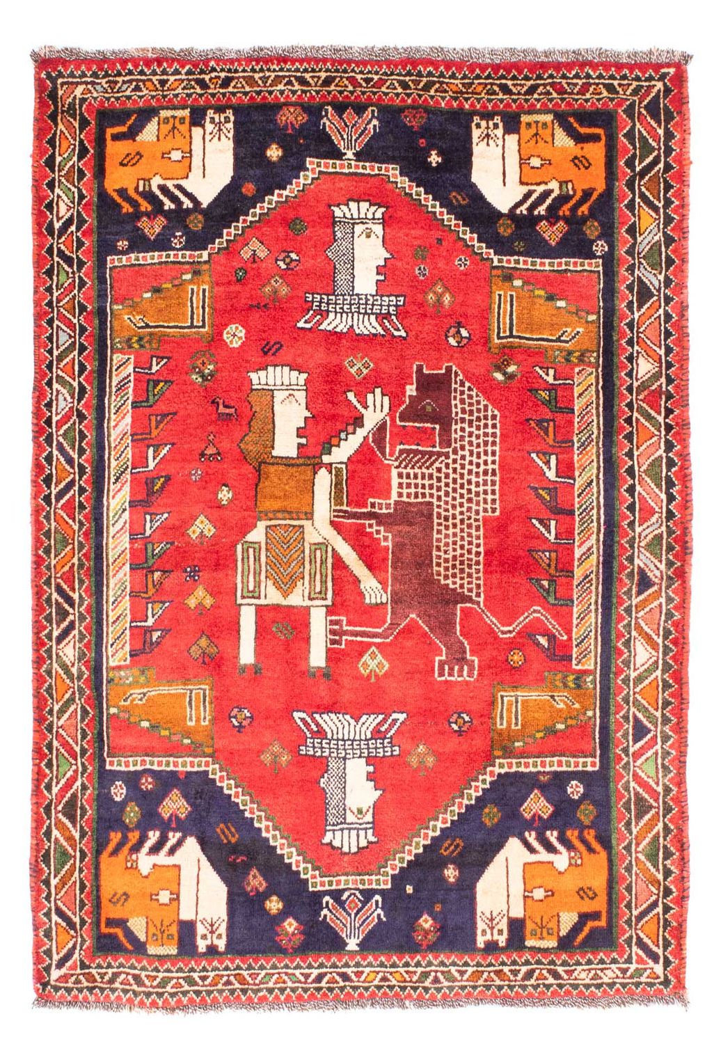 Tappeto Persero - Nomade - 172 x 130 cm - rosso