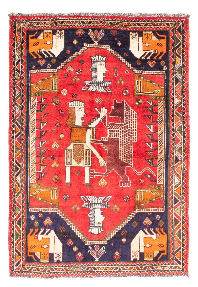 Tappeto Persero - Nomade - 172 x 130 cm - rosso