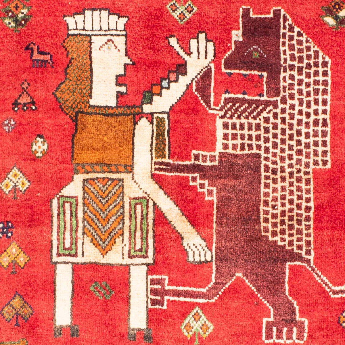 Tappeto Persero - Nomade - 172 x 130 cm - rosso