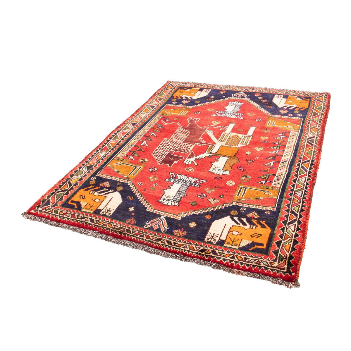 Tappeto Persero - Nomade - 172 x 130 cm - rosso
