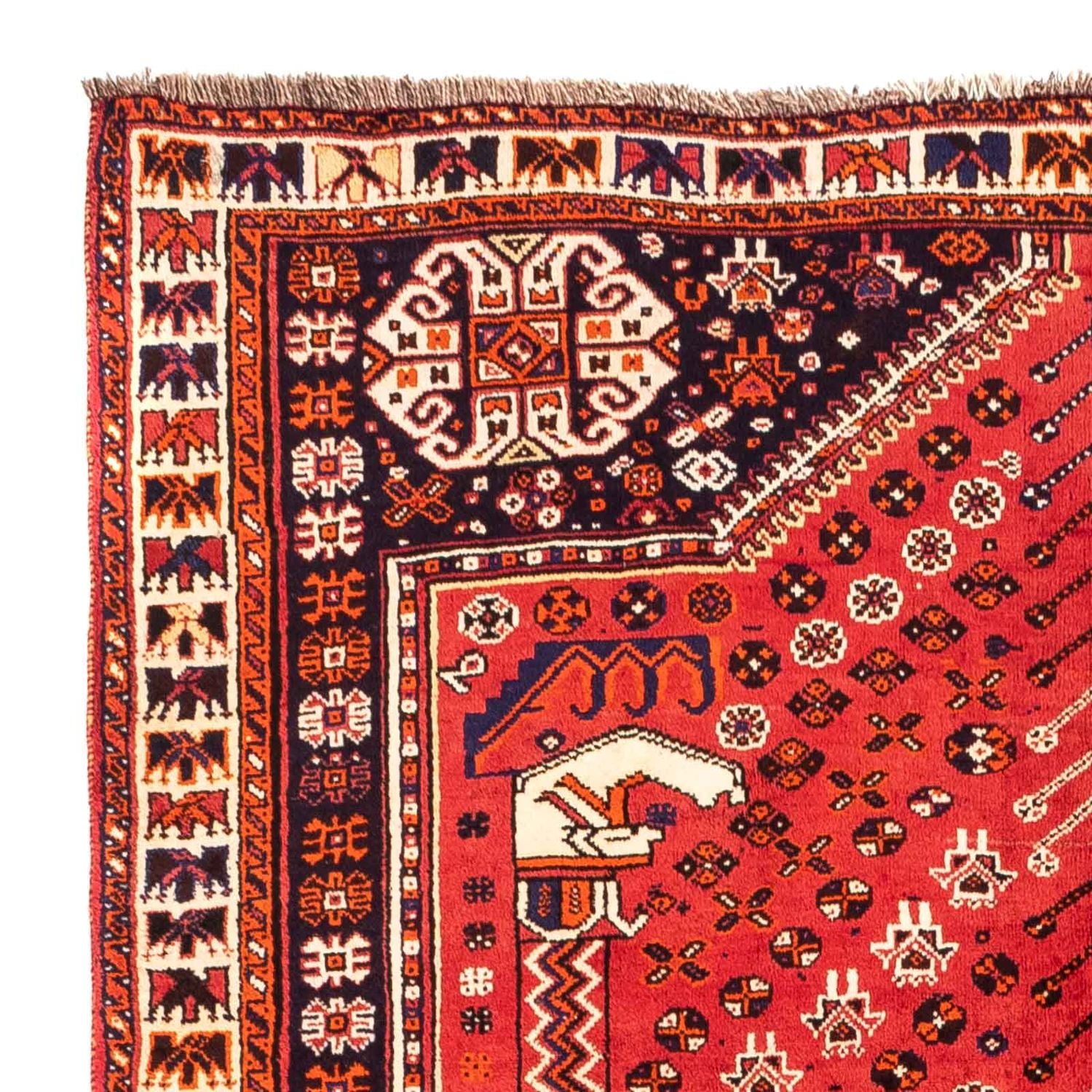 Tappeto Persero - Nomade - 240 x 170 cm - rosso scuro