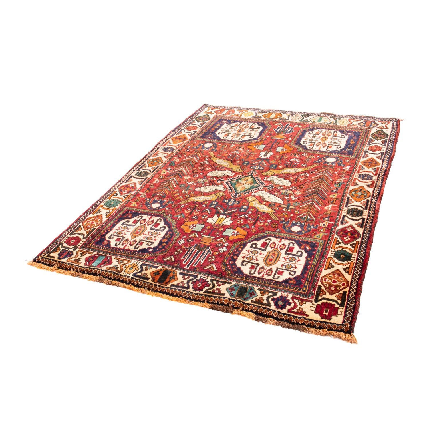 Tappeto Persero - Nomade - 170 x 130 cm - rosso scuro