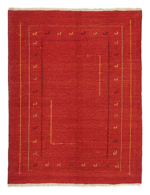 Tappeto Gabbeh - Persero - 195 x 151 cm - rosso