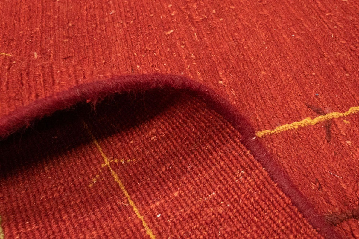 Tappeto Gabbeh - Persero - 195 x 151 cm - rosso