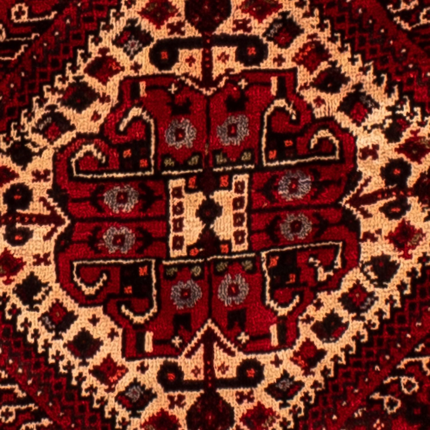 Tappeto Persero - Nomade - 245 x 190 cm - rosso scuro
