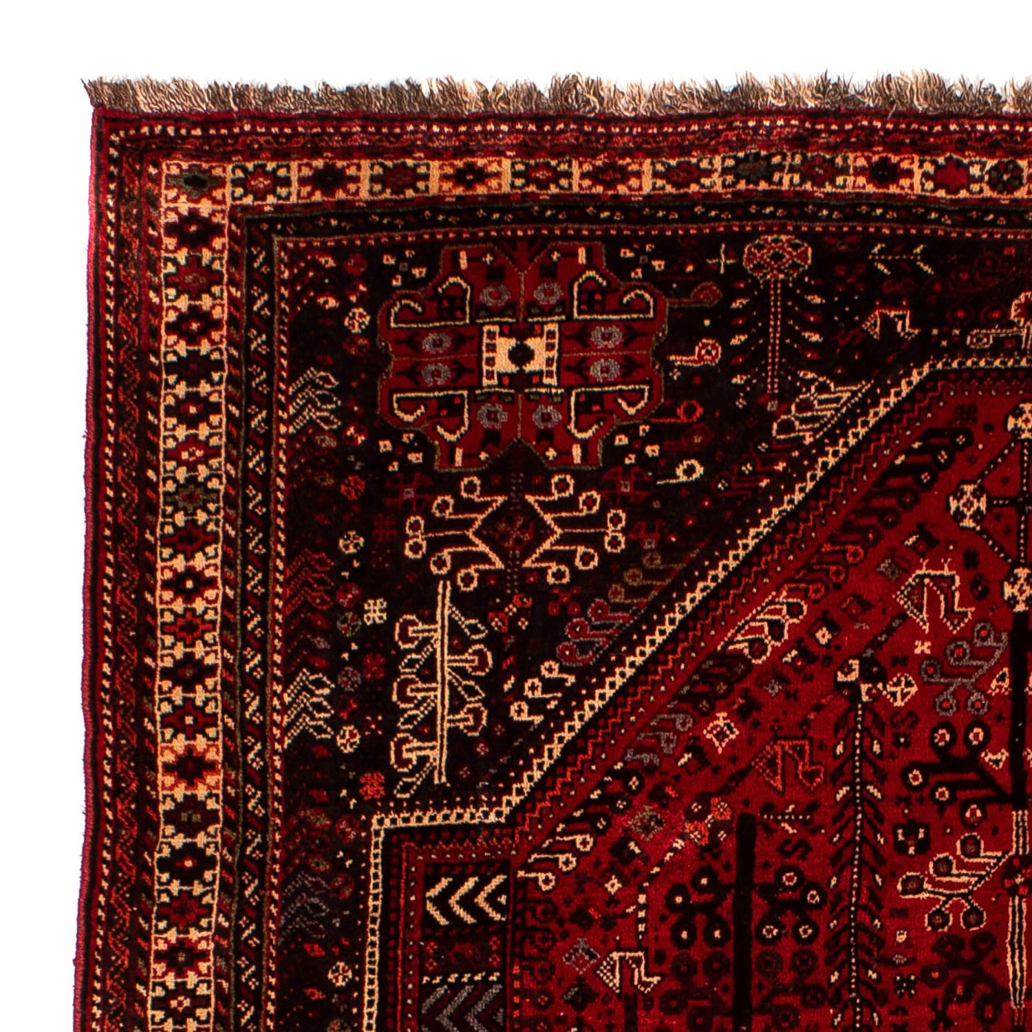 Tappeto Persero - Nomade - 245 x 190 cm - rosso scuro