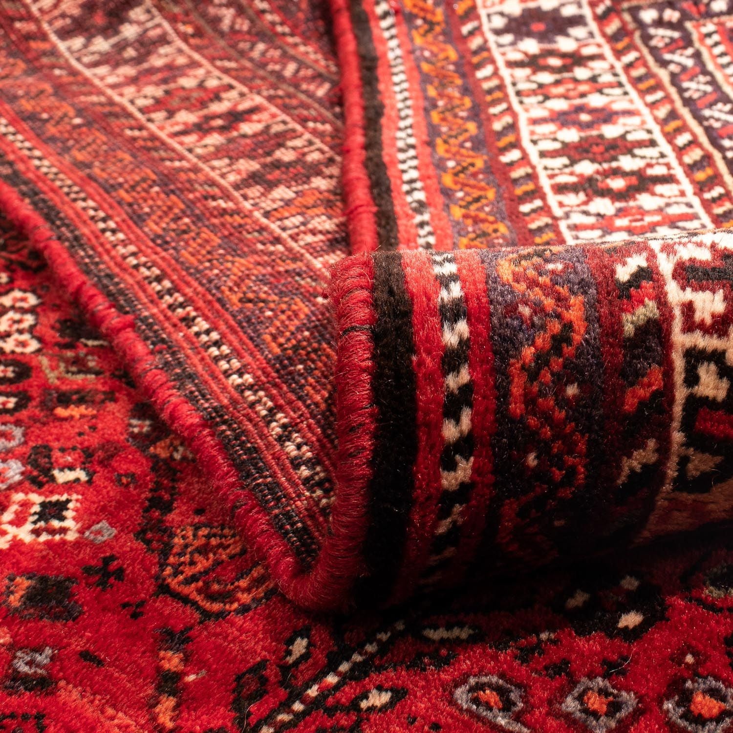 Tappeto Persero - Nomade - 245 x 190 cm - rosso scuro