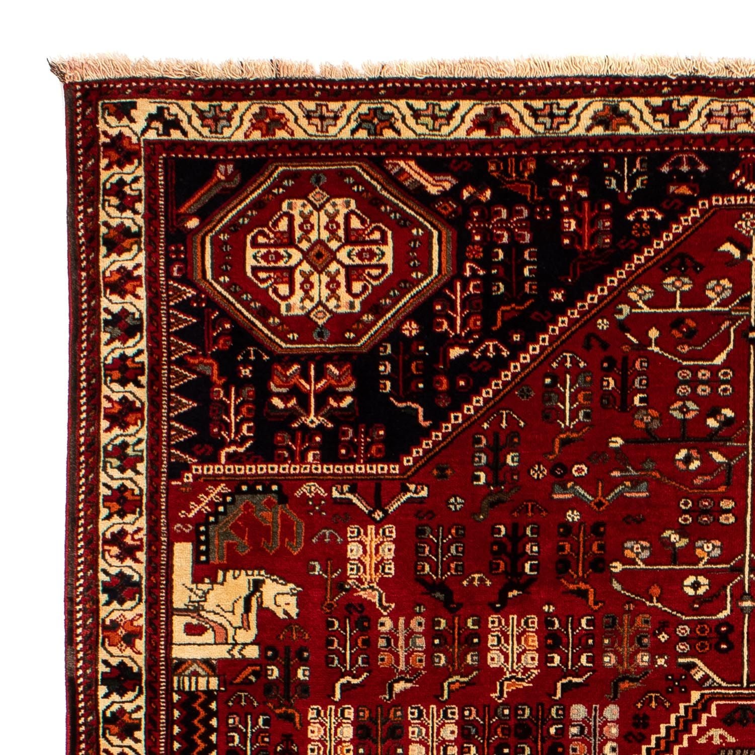Tappeto Persero - Nomade - 295 x 205 cm - rosso scuro