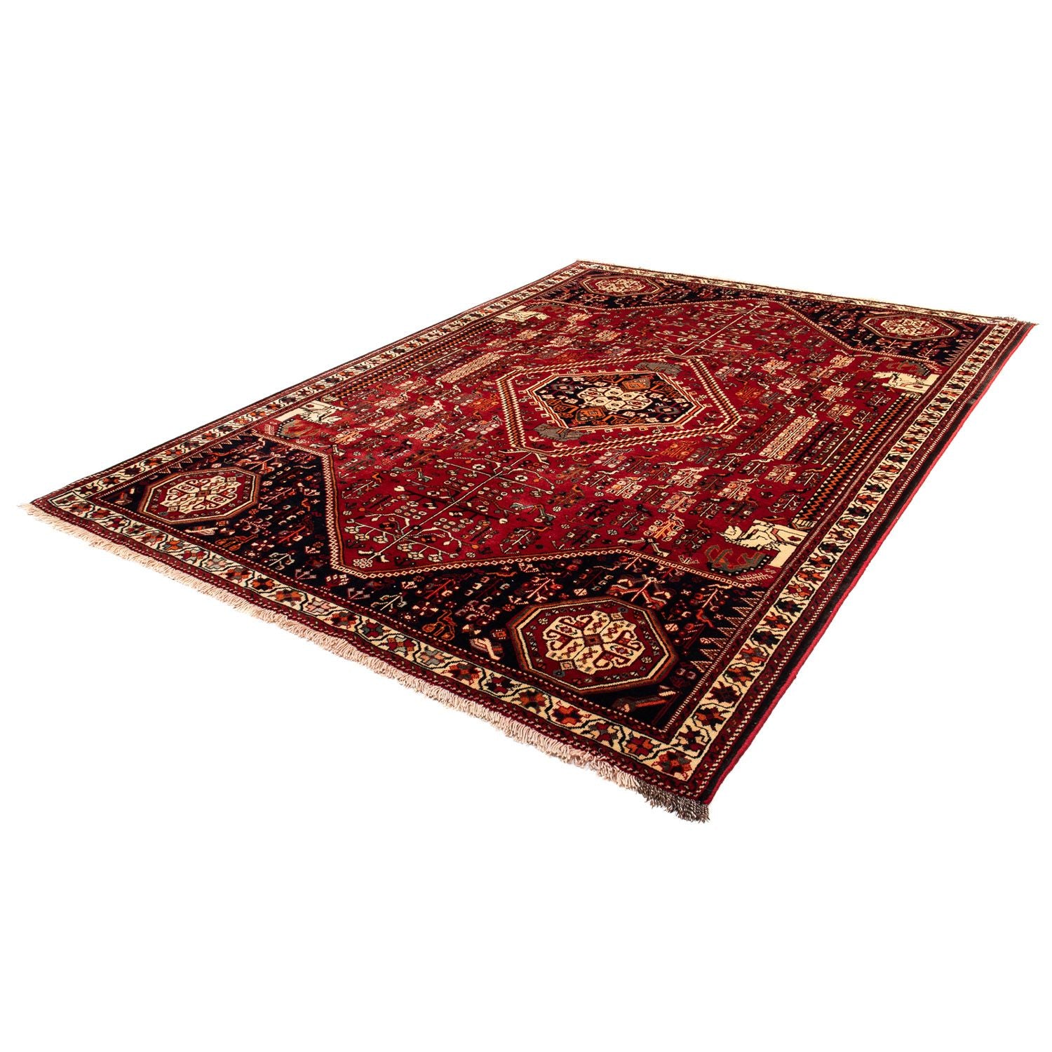 Tappeto Persero - Nomade - 295 x 205 cm - rosso scuro