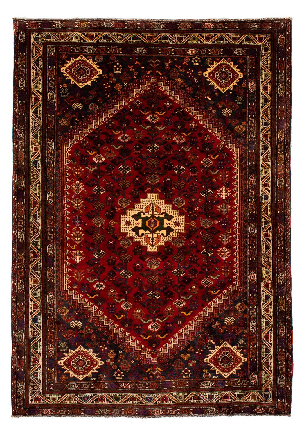 Tappeto Persero - Nomade - 295 x 210 cm - rosso scuro