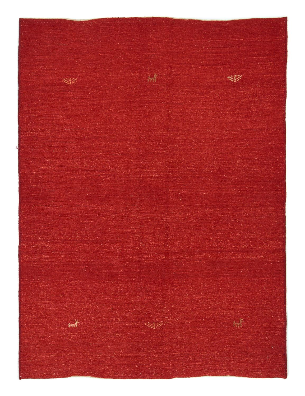 Tappeto Gabbeh - Persero - 195 x 147 cm - rosso