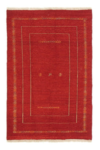 Tappeto Gabbeh - Persero - 170 x 112 cm - rosso