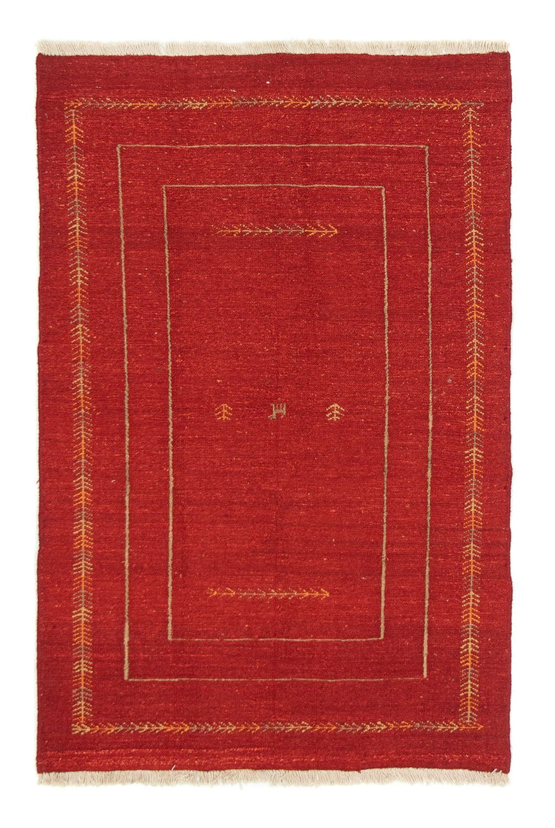 Tappeto Gabbeh - Persero - 170 x 112 cm - rosso