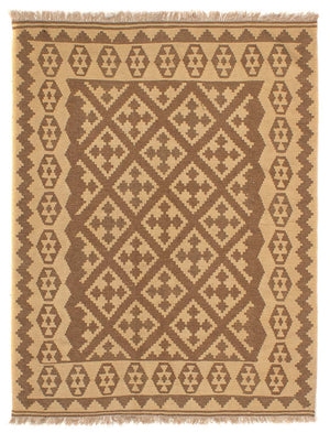 Tappeto Kelim - Orientale - 212 x 163 cm - marrone chiaro