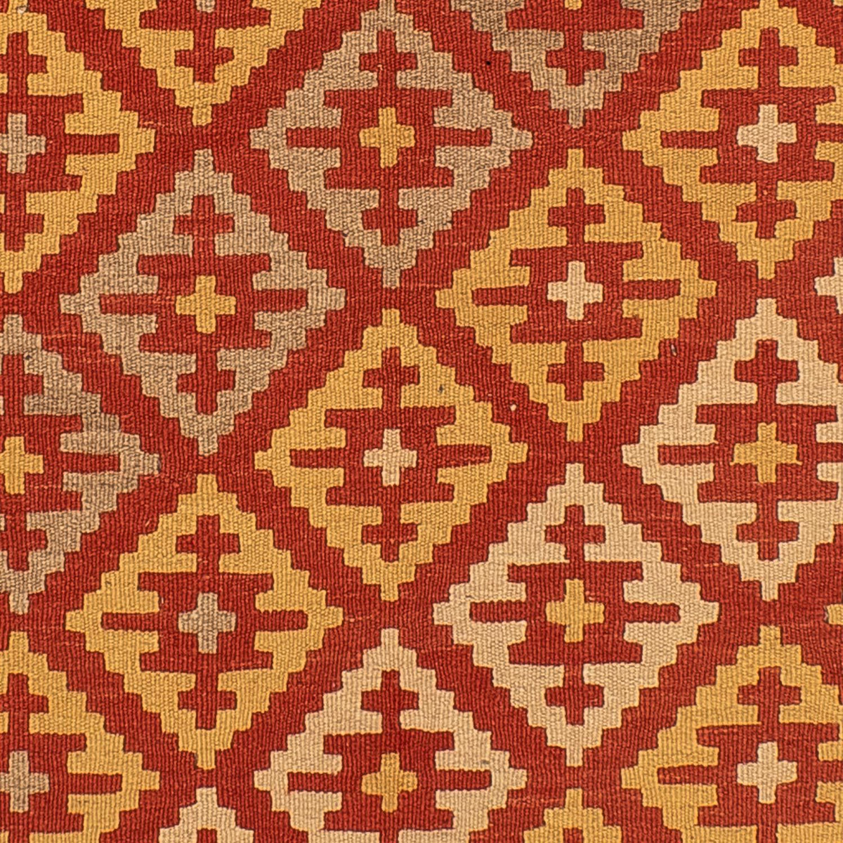 Tappeto Kelim - Orientale - 205 x 150 cm - rosso scuro