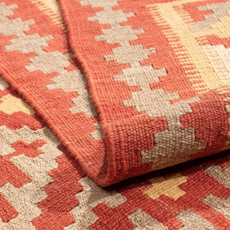 Tappeto Kelim - Orientale - 205 x 150 cm - rosso scuro