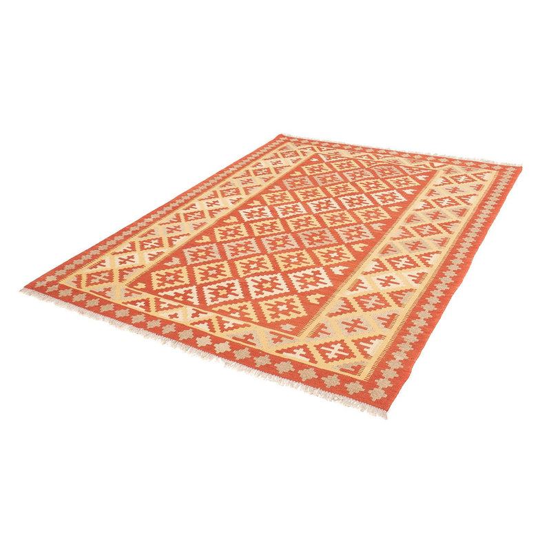 Tappeto Kelim - Orientale - 205 x 150 cm - rosso scuro