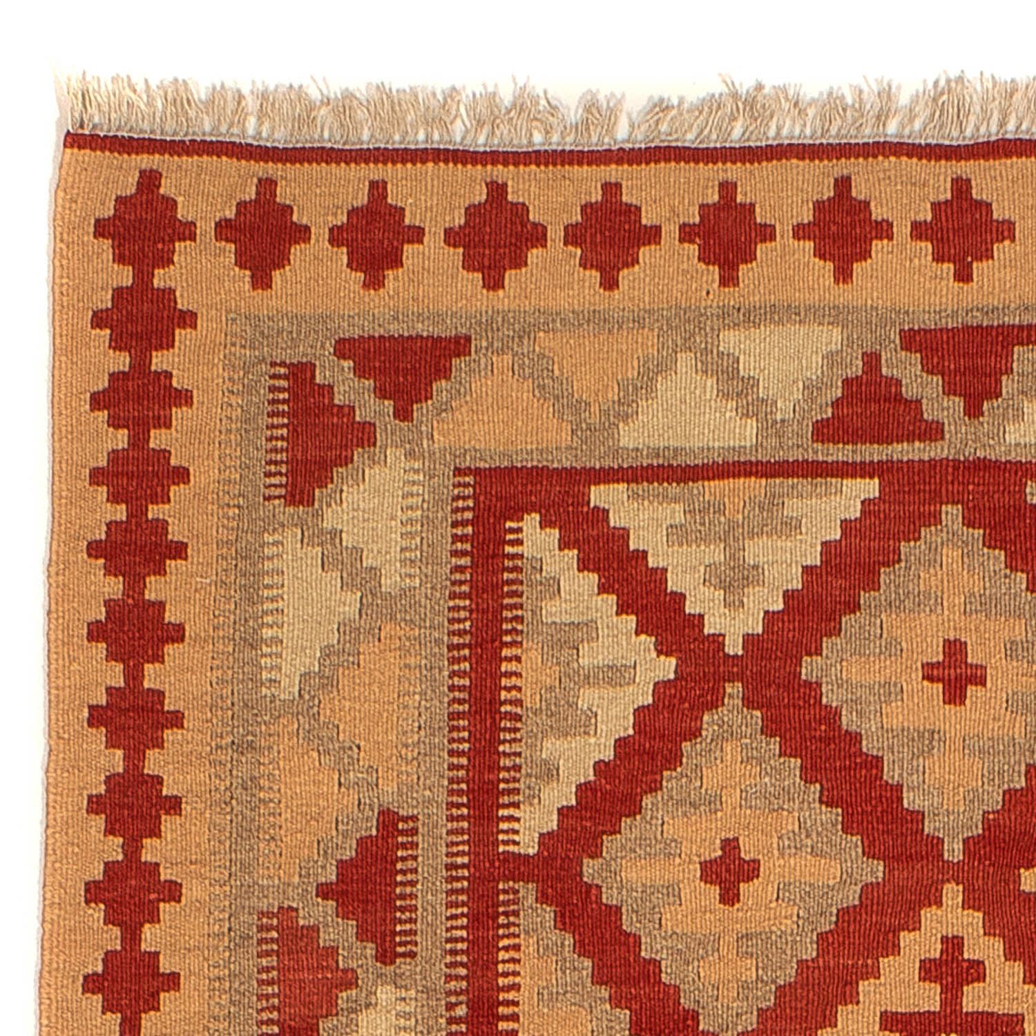 Tappeto Kelim - Orientale - 200 x 148 cm - rosso