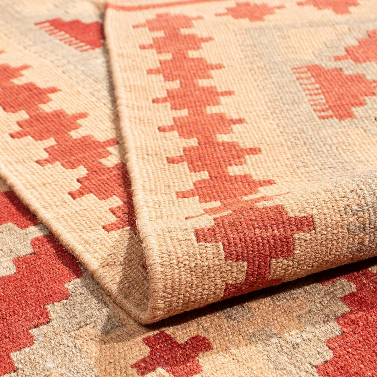 Tappeto Kelim - Orientale - 200 x 148 cm - rosso