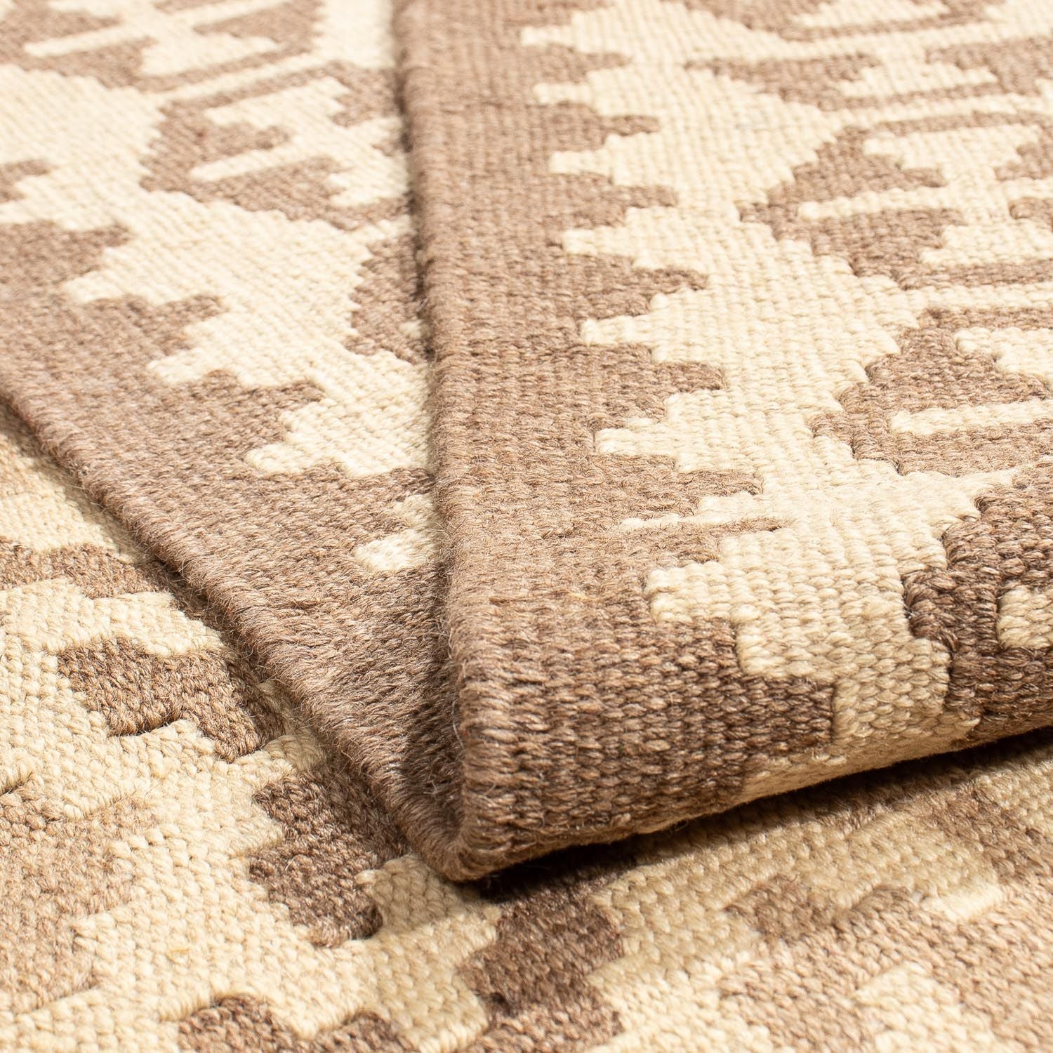 Tappeto Kelim - Orientale - 205 x 153 cm - marrone chiaro