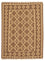Tappeto Kelim - Orientale - 188 x 148 cm - marrone chiaro
