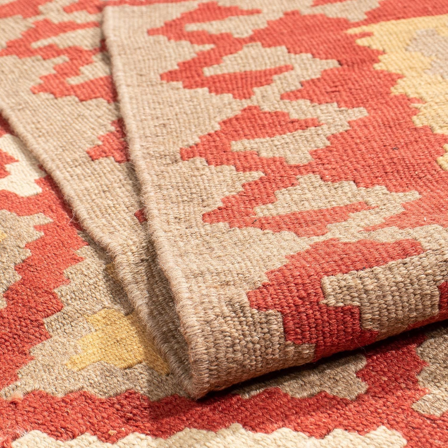 Tappeto Kelim - Orientale - 215 x 152 cm - rosso