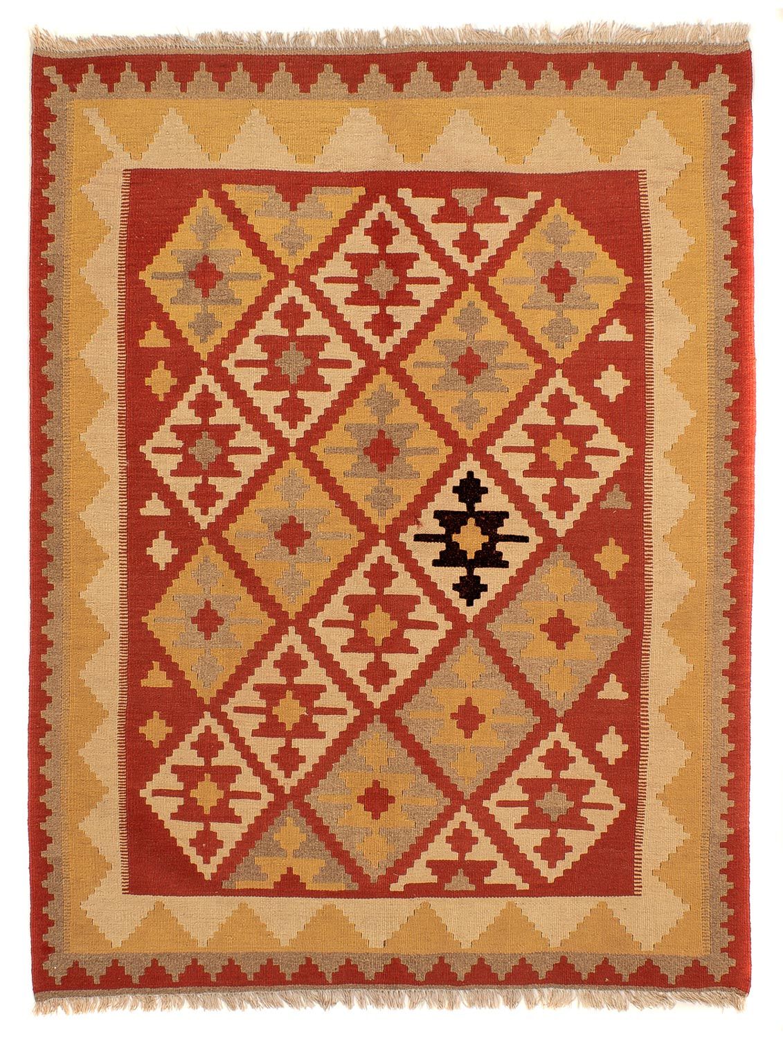 Tappeto Kelim - Orientale - 198 x 150 cm - rosso