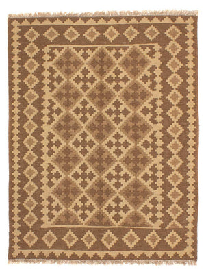 Tappeto Kelim - Orientale - 192 x 145 cm - marrone chiaro