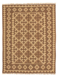 Tappeto Kelim - Orientale - 192 x 145 cm - marrone chiaro