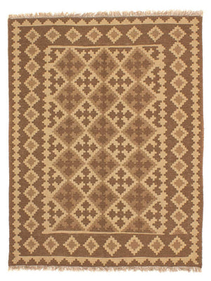 Tappeto Kelim - Orientale - 192 x 145 cm - marrone chiaro