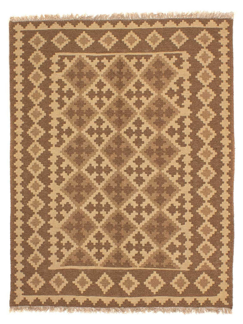 Tappeto Kelim - Orientale - 192 x 145 cm - marrone chiaro