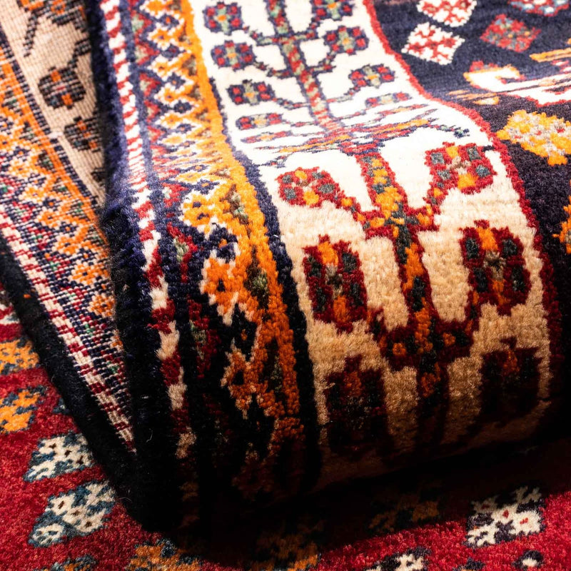Tappeto Persero - Nomade - 247 x 150 cm - rosso scuro