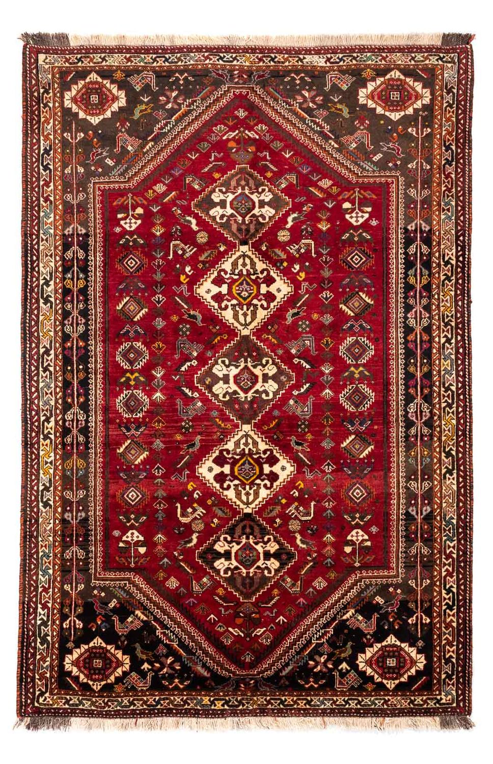 Tappeto Persero - Nomade - 270 x 175 cm - rosso scuro