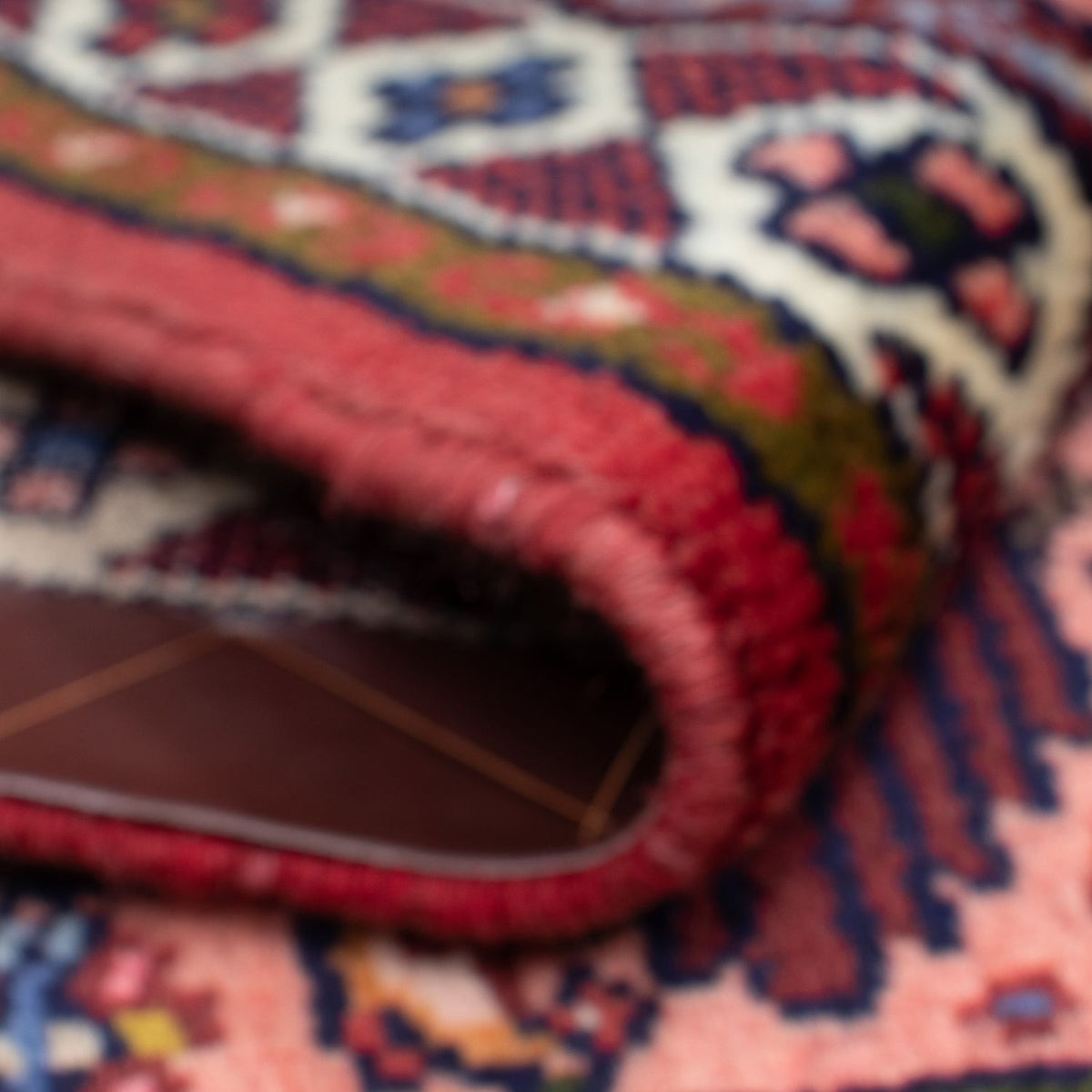 Tappeto Persero - Nomade - 130 x 80 cm - rosso chiaro