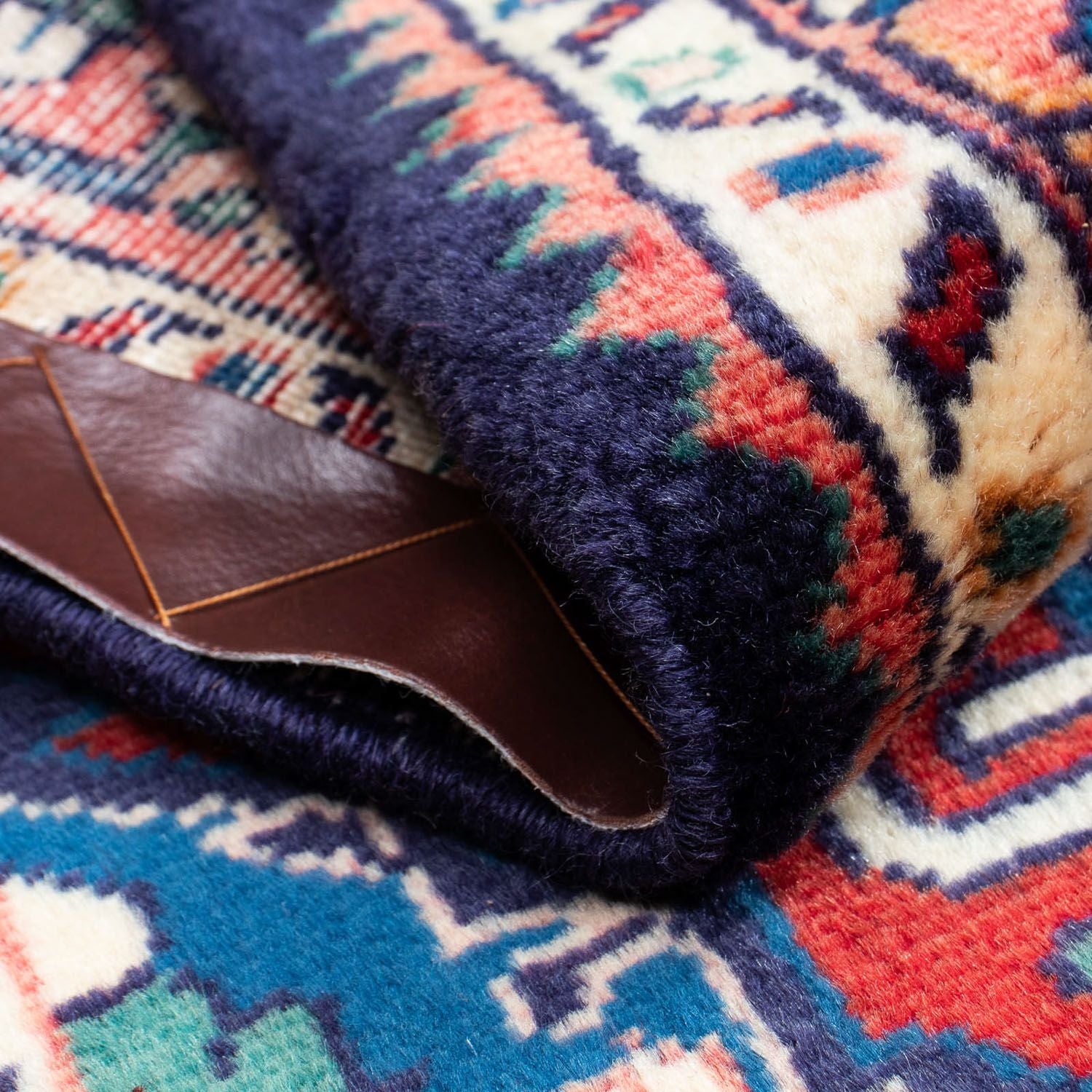 Tappeto Persero - Nomade - 131 x 80 cm - blu scuro
