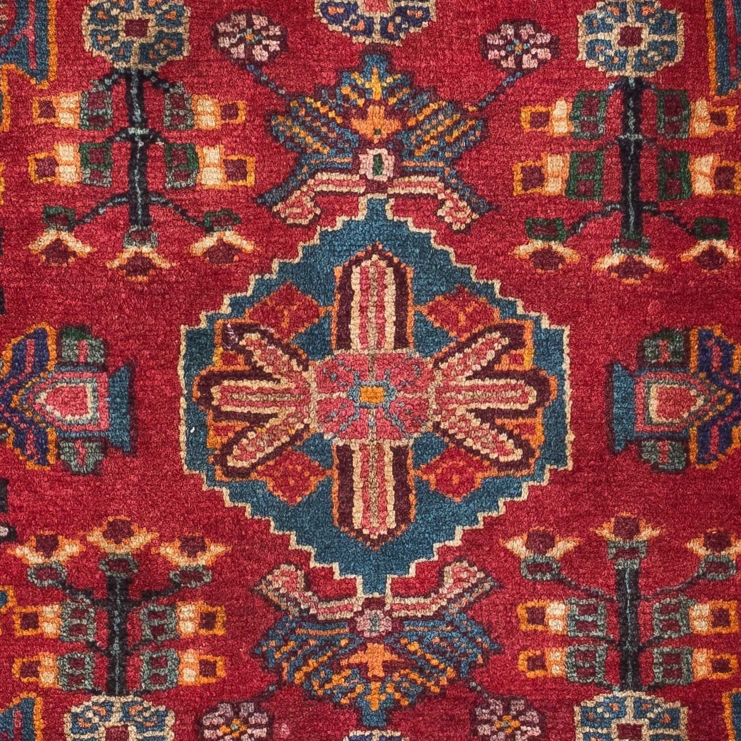 Tappeto Persero - Nomade - 125 x 93 cm - rosso scuro