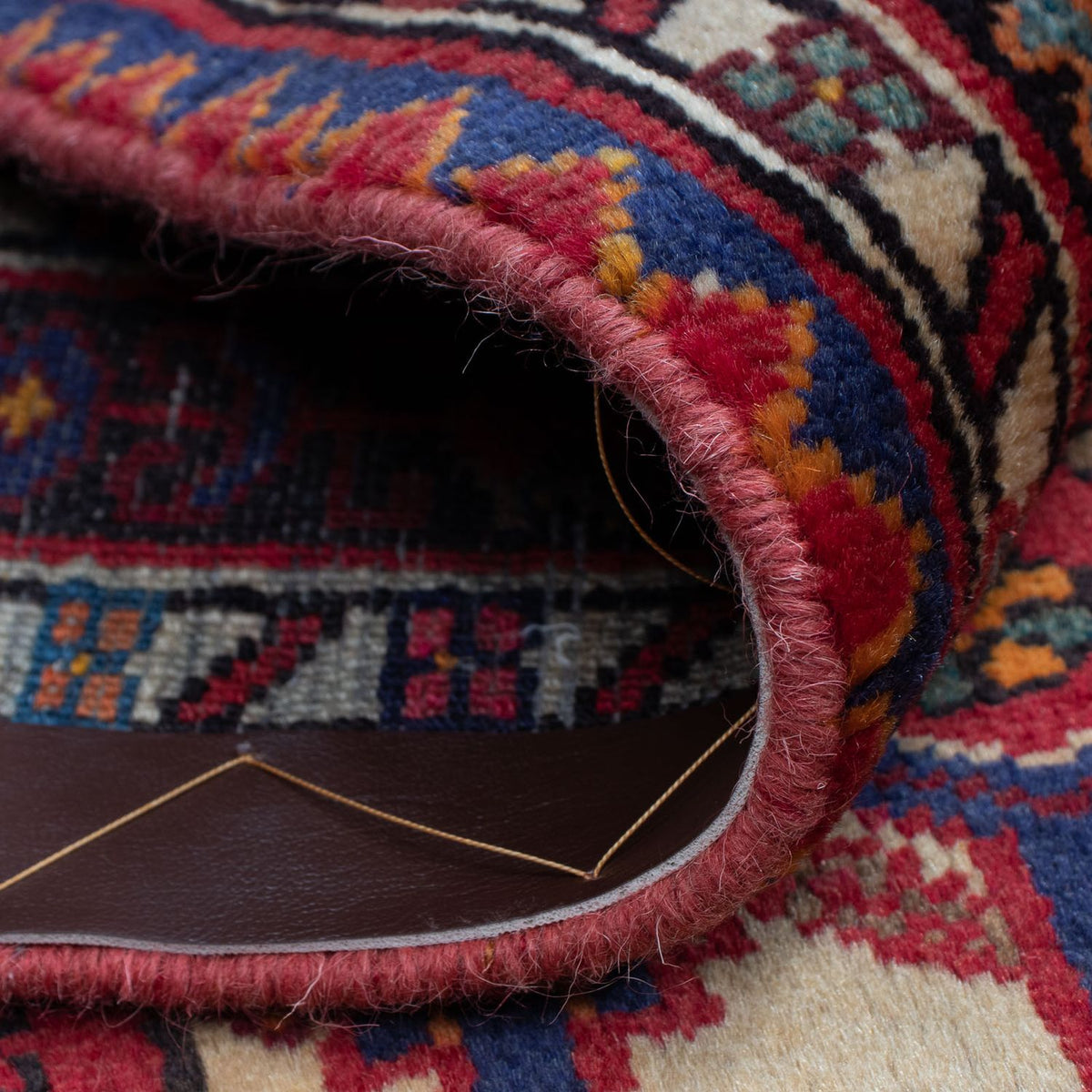 Tappeto Persero - Nomade - 125 x 93 cm - rosso scuro