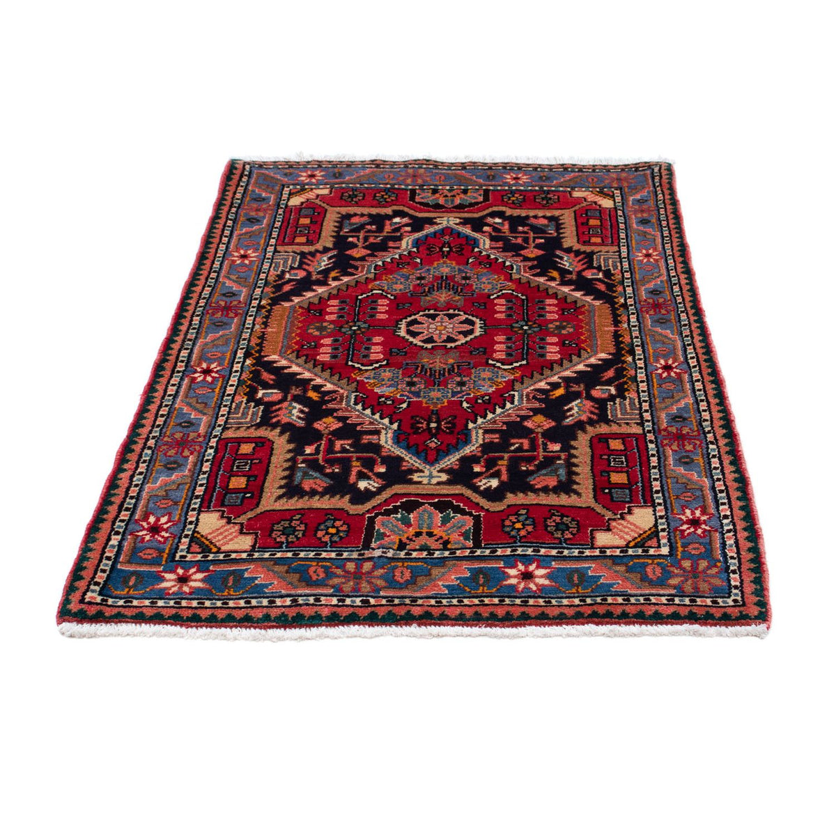 Tappeto Persero - Nomade - 136 x 89 cm - blu scuro