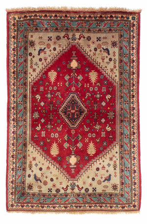 Tappeto Persero - Nomade - 158 x 105 cm - rosso scuro