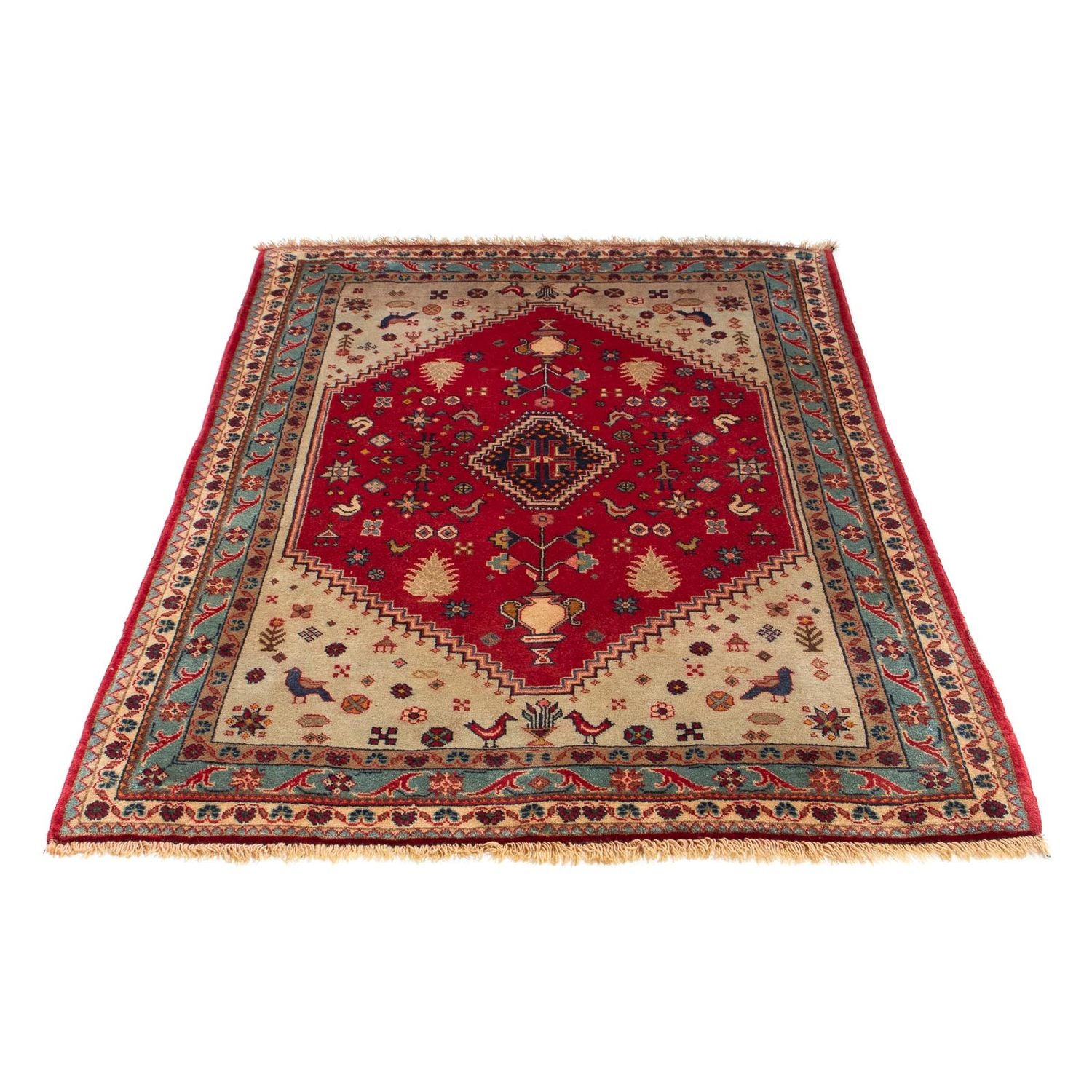 Tappeto Persero - Nomade - 158 x 105 cm - rosso scuro