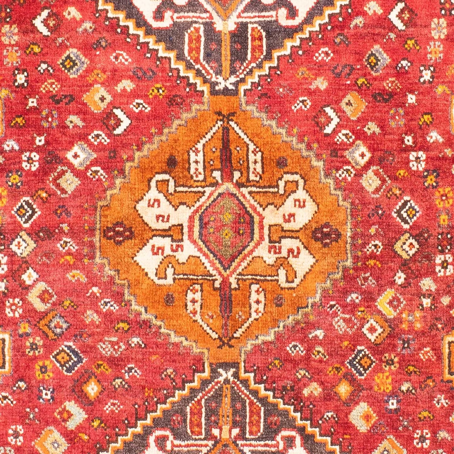 Tappeto Persero - Nomade - 158 x 118 cm - rosso scuro