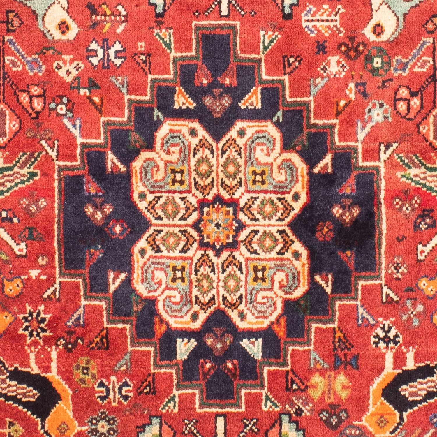 Tappeto Persero - Nomade - 170 x 115 cm - rosso scuro