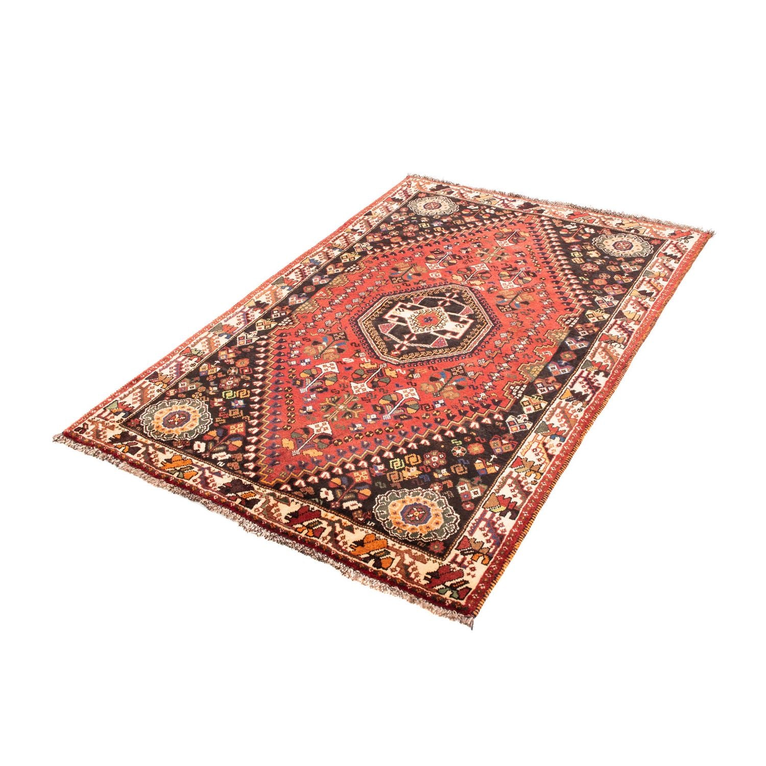 Tappeto Persero - Nomade - 166 x 110 cm - rosso scuro