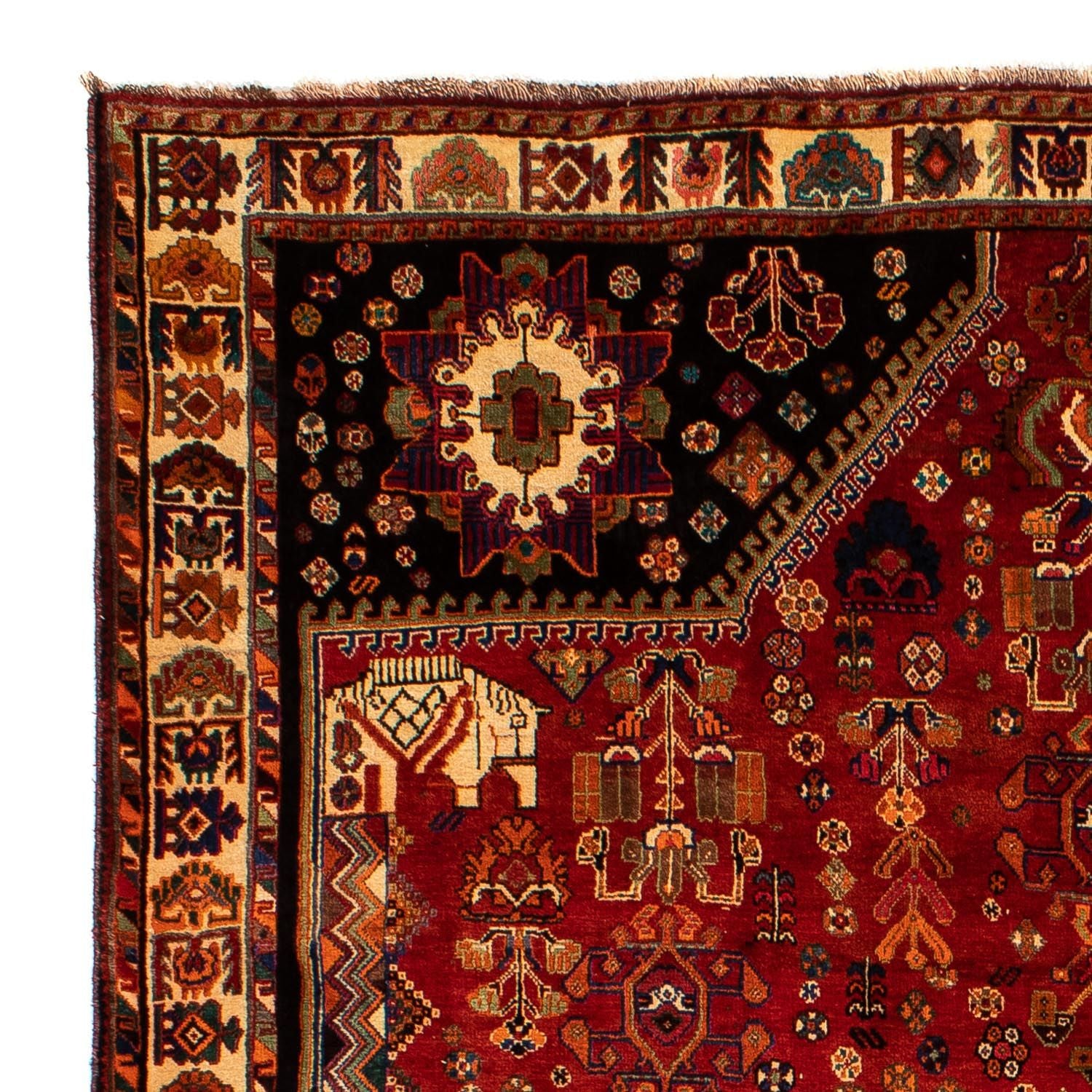 Tappeto Persero - Nomade - 300 x 220 cm - rosso scuro
