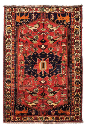 Tappeto Persero - Nomade - 265 x 182 cm - rosso scuro