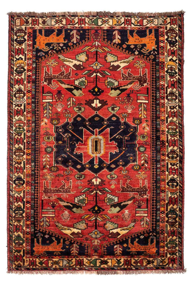 Tappeto Persero - Nomade - 265 x 182 cm - rosso scuro