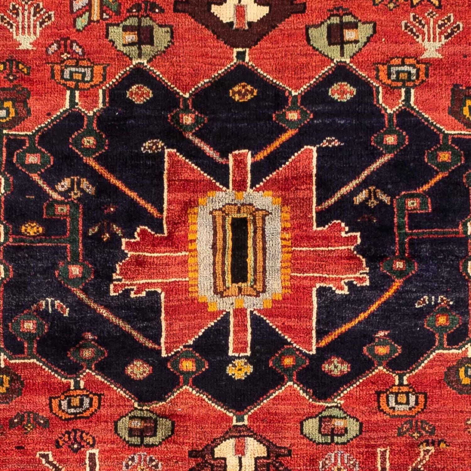 Tappeto Persero - Nomade - 265 x 182 cm - rosso scuro