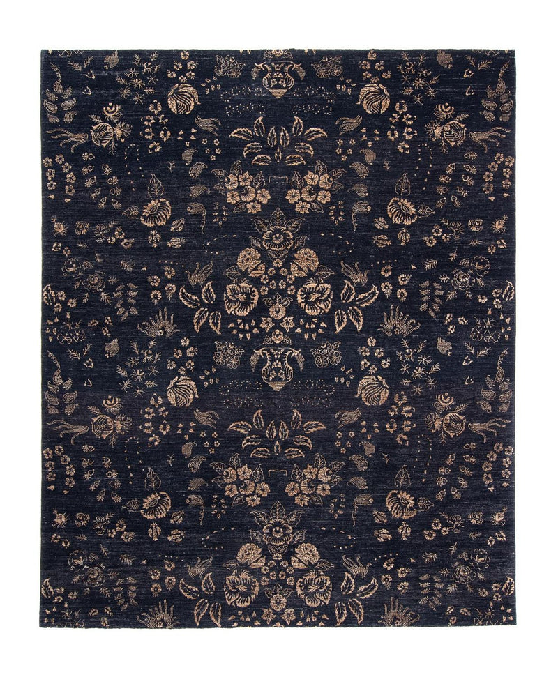 Tappeto di design - 308 x 248 cm - blu scuro