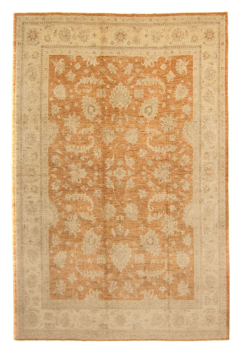 Tappeto Ziegler - 391 x 267 cm - ruggine